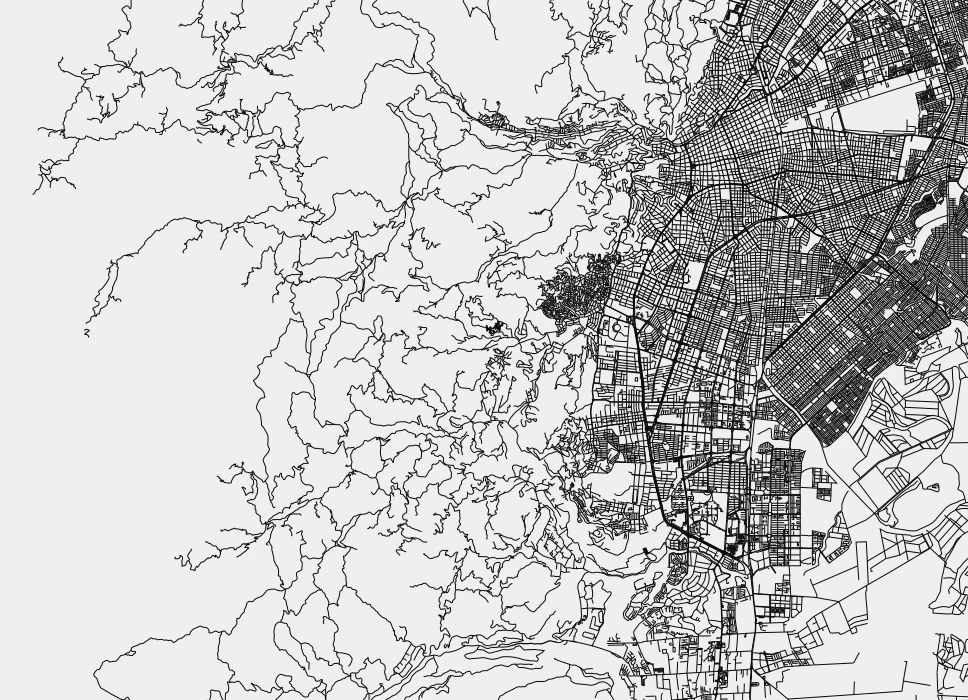 Mapa de calles de Cali